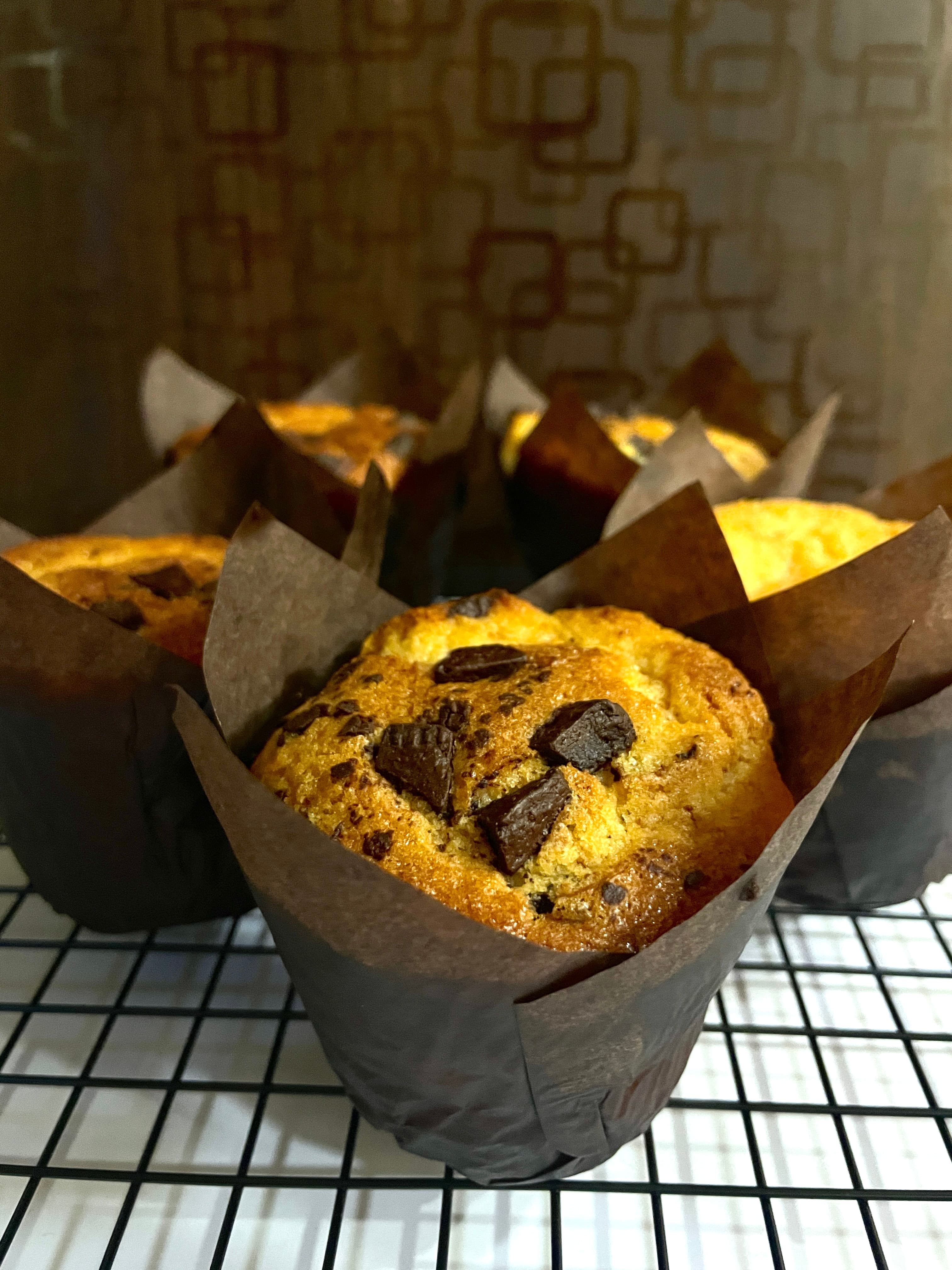Triple Chocolate Muffin